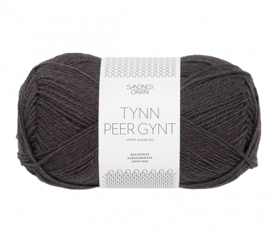 Tynn Peer Gynt Sandnes Garn 3800 Bristol Black