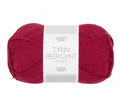 Tynn Peer Gynt Sandnes Garn 4255 Rumba Red