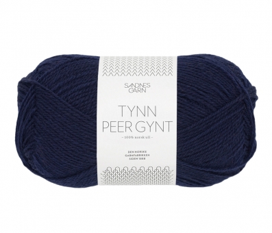 Tynn Peer Gynt Sandnes Garn 5575 Marine