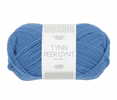 Tynn Peer Gynt Sandnes Garn 6044 Regatta Bla