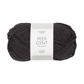 Peer Gynt Sandnes Garn 3800 Bristol Black