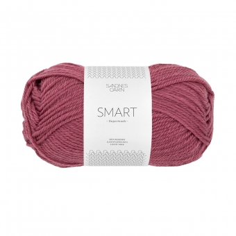 Smart Sandnes Garn 4244 Mork Gammelrosa 