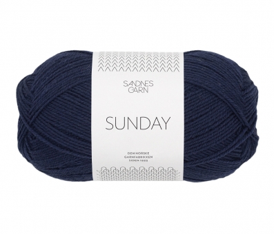 Sunday Sandnes Garn 5882 Marinebla