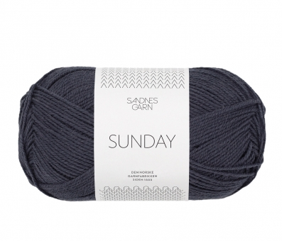 Sunday Sandnes Garn 6581 Mork Grabla