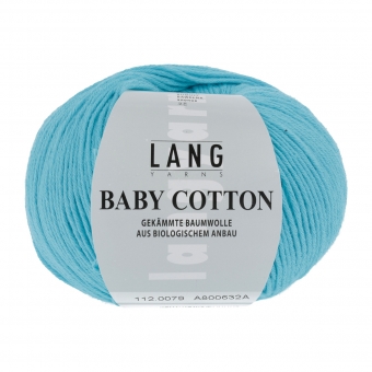 Baby Cotton Lang Yarns 079 TÜRKIS