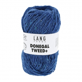 Donegal Tweed Plus Lang Yarns 06 Royal Blau