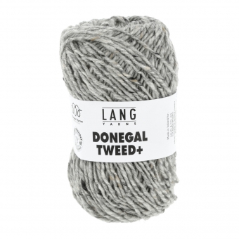 Donegal Tweed Plus Lang Yarns 23 Hellgrau