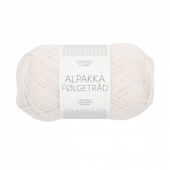 Alpakka Folgetrad Sandnes Garn 1015 Kitt