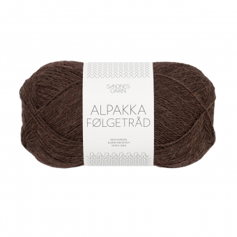 Alpakka Folgetrad Sandnes Garn 3091 Cacao Nibs
