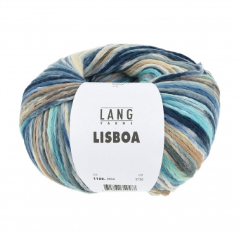 Lisboa Lang Yarns 04 Blau/Beige/Grau