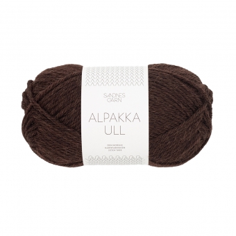Alpakka Ull Sandnes Garn 3581 Kaffe