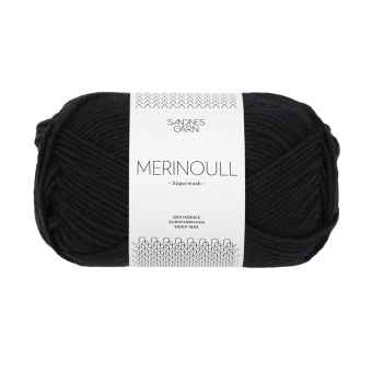 Merinoull Sandnes Garn 1099 Svart