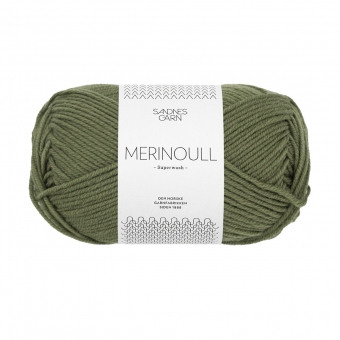 Merinoull Sandnes Garn 9062 Olivengronn