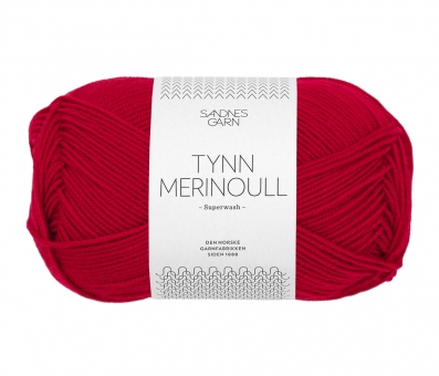 Tynn Merinoull Sandnes Garn 4219 Rod