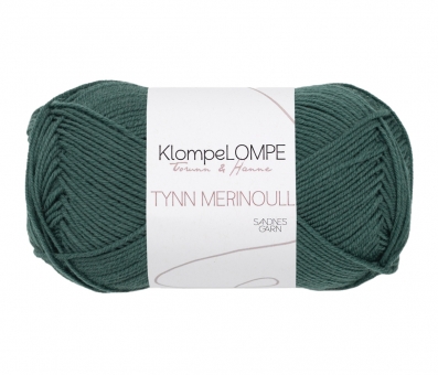 Tynn Merinoull Sandnes Garn 7271 Sjosmaragd (KlompeLompe)
