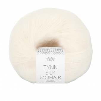 Tynn Silk Mohair Sandnes Garn 1012 Natur