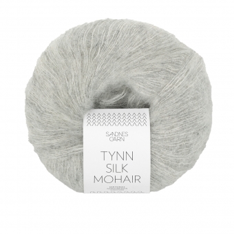 Tynn Silk Mohair Sandnes Garn 1022 Lys Gramelert