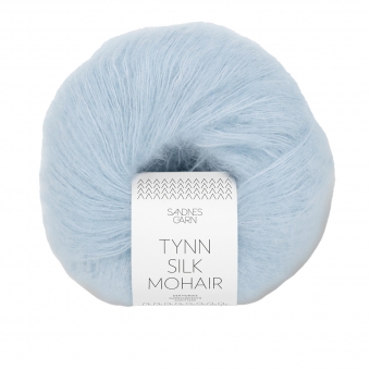 Tynn Silk Mohair Sandnes Garn 6012 Lys Bla