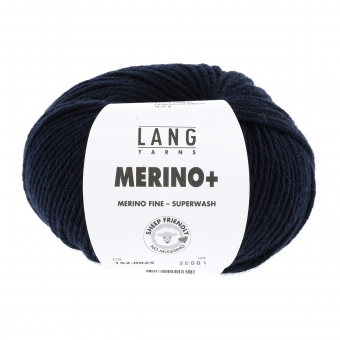 Merino Plus Lang Yarns 025 NAVY