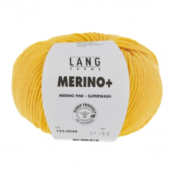 Merino Plus Lang Yarns 049 GOLDGELB