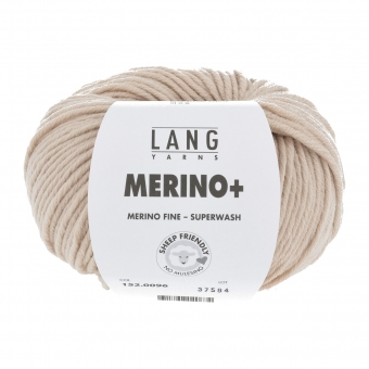 Merino Plus Lang Yarns 096 HELLBEIGE