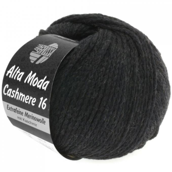 Alta Moda Cashmere 16 Lana Grossa 15 Schwarz