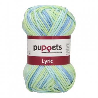 Puppets Lyric Multicolor Stärke 8 201 Hellgrün-Blau
