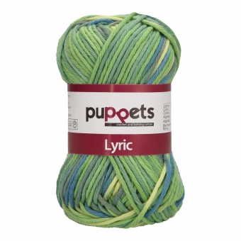 Puppets Lyric Multicolor Stärke 8 202 Dunkelgrün-Blau