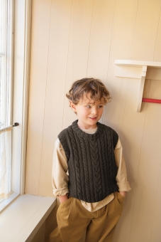 Caspian Slipover Junior Sandnes Garn 