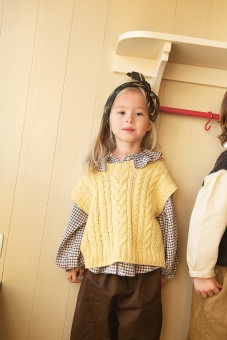Cora Slipover Junior Sandnes Garn 
