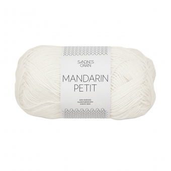 Mandarin Petit Sandnes Garn 1002 Hvit