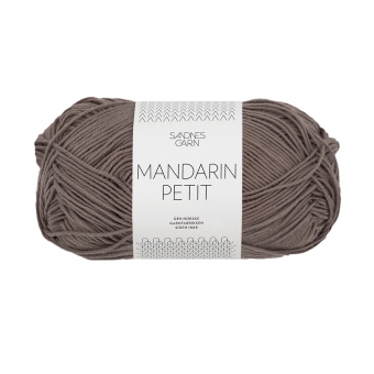 Mandarin Petit Sandnes Garn 3870 Linbrun