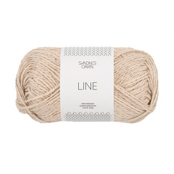 Line Sandnes Garn 3011 Mandelhvit