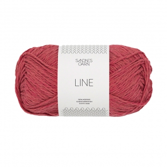 Line Sandnes Garn 4335 Bringebaerkrem