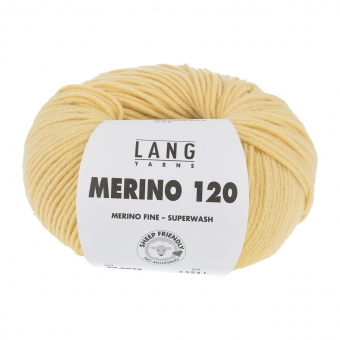 Merino 120 Lang Yarns 049 HELLGELB