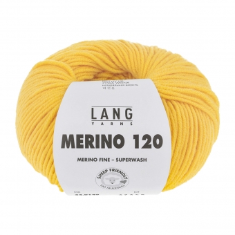 Merino 120 Lang Yarns 149 GOLDGELB
