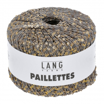 Paillettes Lang Yarns 03 Grau/Gold