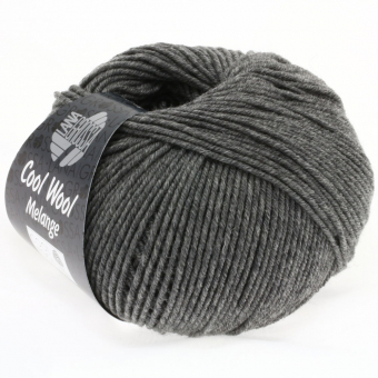 Cool Wool Uni Lana Grossa 0412 dunkelgrau meliert