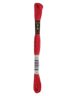 Anchor Sticktwist 1025 Orangerot mittel