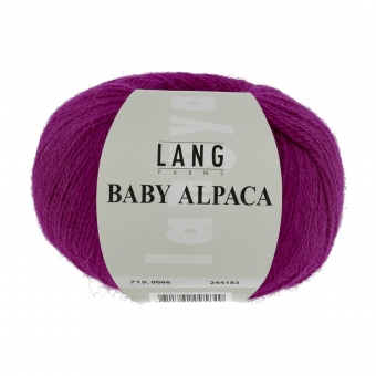 Baby Alpaca Lang Yarns 066 FUCHSIA