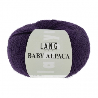 Baby Alpaca Lang Yarns 080 VIOLA