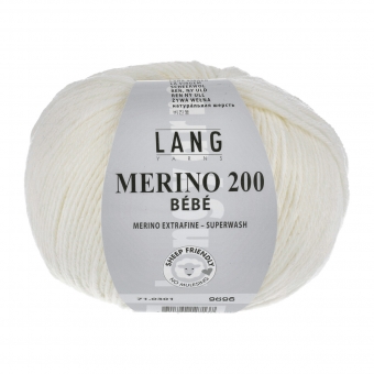 Merino 200 Bebe Lang Yarns 301 WEISS