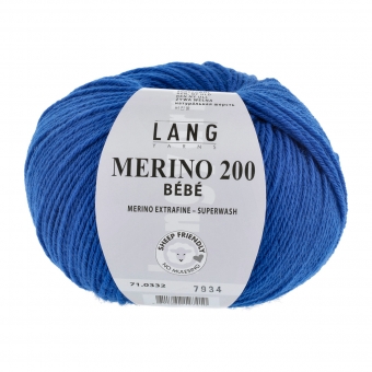 Merino 200 Bebe Lang Yarns 332 MARINE