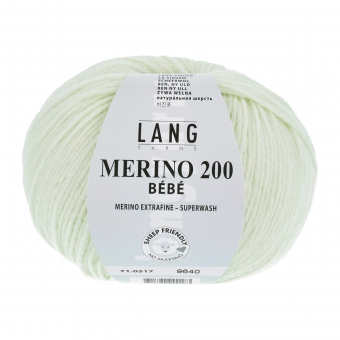 Merino 200 Bebe Lang Yarns 517 BABY GRÜN
