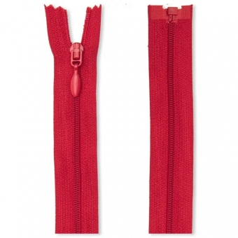 Fein Kunststoff Reißverschlüsse teilbar S8 722 rot | 45 cm