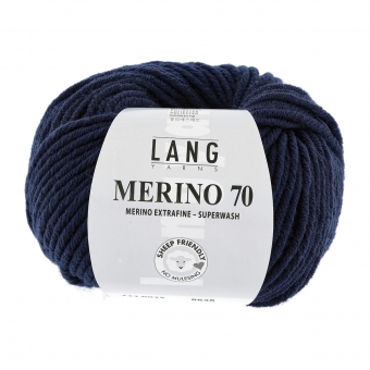 Merino 70 Lang Yarns 025 NAVY