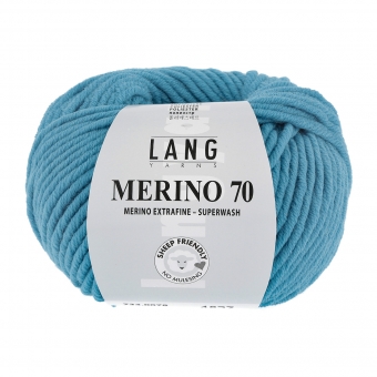 Merino 70 Lang Yarns 078 TÜRKIS