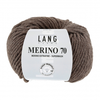 Merino 70 Lang Yarns 196 MÉLANGE SAND