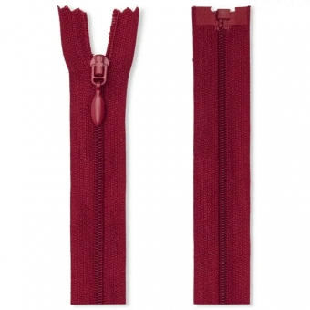 Fein Kunststoff Reißverschlüsse teilbar S8 752 granat | 60 cm