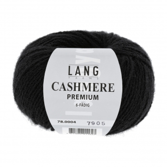 Cashmere Premium Lang Yarns 004 SCHWARZ